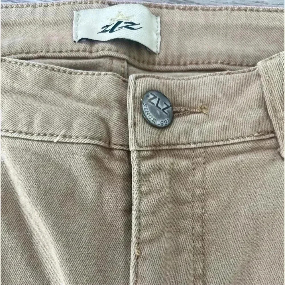 Ziz Denim Men Slim Straight Fit Size 32X30 Tan Jeans - Picture 3 of 5